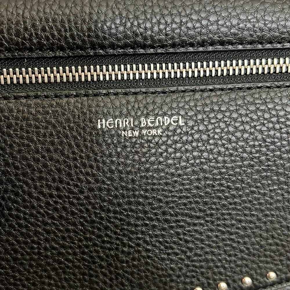 Henri Bendel Dakota studded flap Crossbody Black - Picture 5 of 16